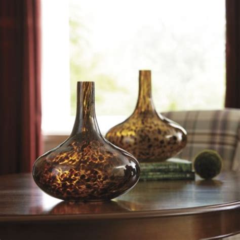 Gemma Tortoise Glass Vase