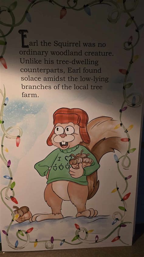 Universal Studios “The Tale of Earl the Squirrel” at Holiday Tribute ...