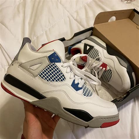 Nike air Jordan 4 retro “What the” PS size 3... - Depop