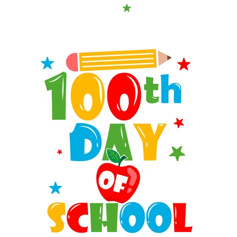 happy 100 th Days of School 17216949 PNG