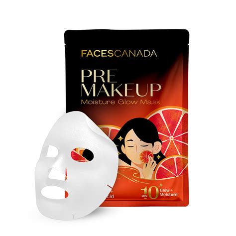 Pre-Makeup Moisture Glow Mask – Faces Canada