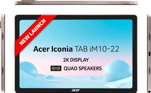 Acer Iconia Tab 6 GB RAM 128 GB ROM 10.36 inch with Wi-Fi+4G Tablet ...