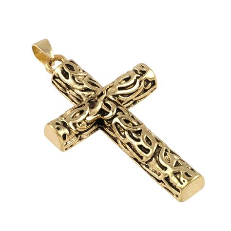 Antique Gold Filigree Cross Pendant by Bead Landing™ | Michaels