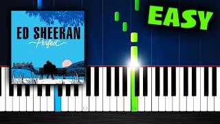 Image result for Perfect Ed Sheeran Easy Piano Tutorial