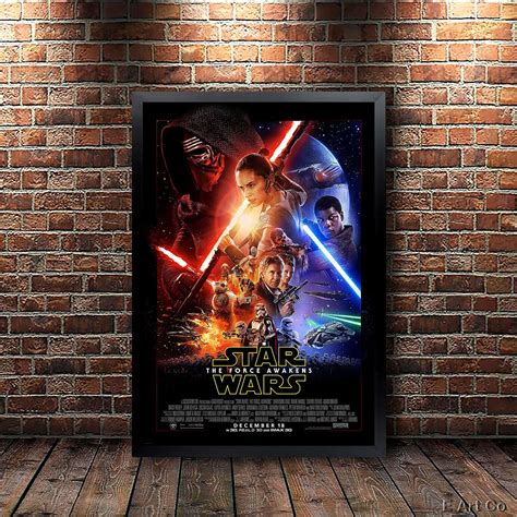 Star Wars Movie Posters Framed