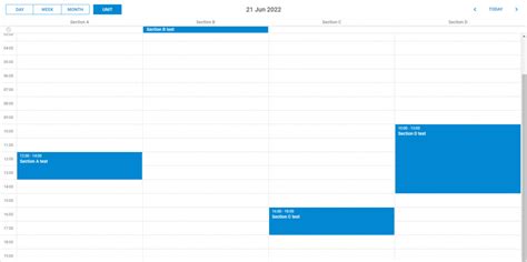 Image result for DHTMLX 5 Calendar Set Position Vetically