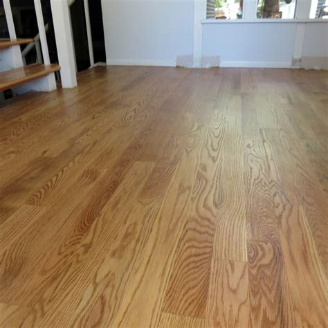 Minwax Golden Oak Wood Stain on Red Oak