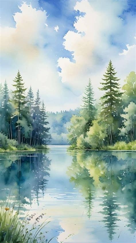 Best 13 27 Watercolor Drawing Landscape Ideas to Spark Your Creative ...