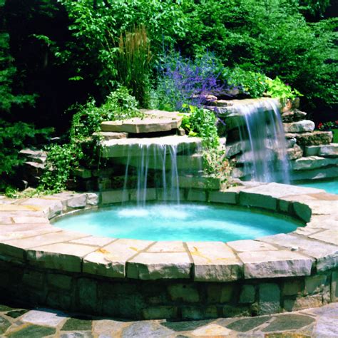 Pools with Fountains - Eden Valders Stone
