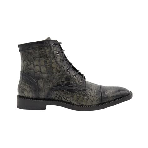 Bota Viena 13010 Caguama Gris - Vakker Shoes MX