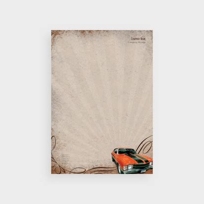 Auto Mechanics & Garage Letterheads Templates & Designs | Vistaprint