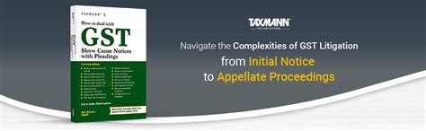 Buy Taxmann's How to Deal with GST Show Cause Notices with Pleadings ...