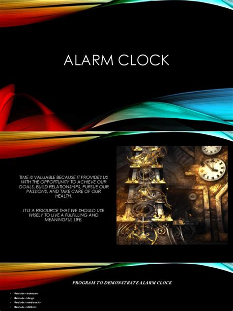 Image result for Automatic Alarm Code in C Language