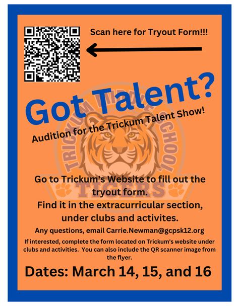 Welcome to Trickum Middle School Monday Mail!