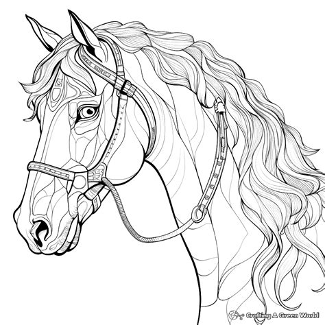 Free Printable Realistic Horse Coloring Pages [2025]