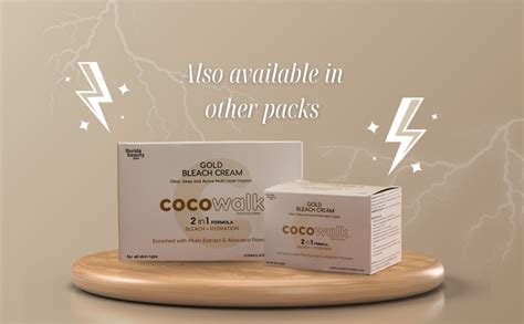 Cocowalk Professional Gold Bleach - 300gm | Suitable for All Skin Types ...