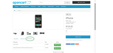 Opencart - Public Download For Product