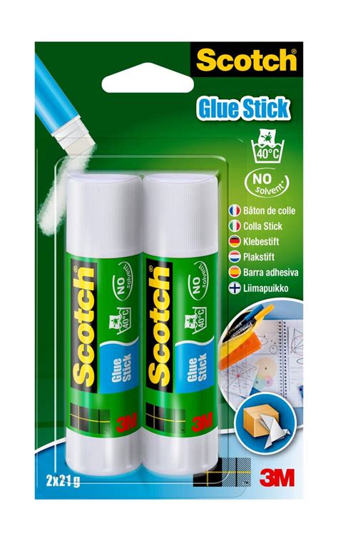 Scotch® Permanent Glue Stick, 2 Sticks, 21g | 3M Ireland