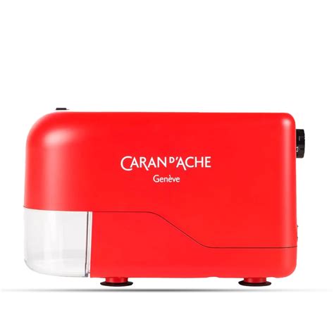 Caran d'ache Electric Pencil Sharpner-Red - SCOOBOO - Caran d'ache
