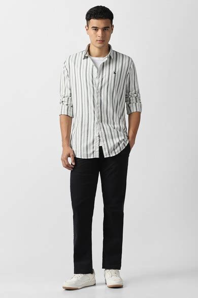 Van Heusen Denim Labs Casual Shirts, Van Heusen White Shirt for Men at ...