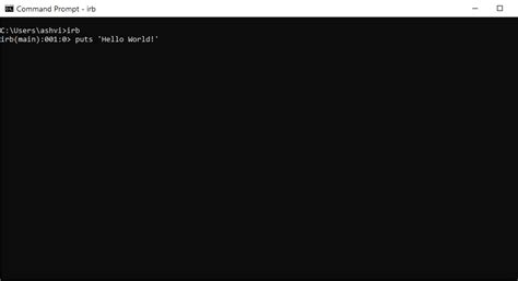 Image result for Ruby Code HelloWorld Example