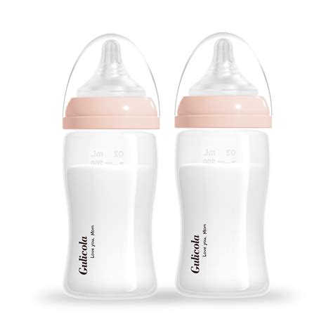 Snapklik.com : Gulicola Nursing Baby Bottles Wide Neck, Newborn ...