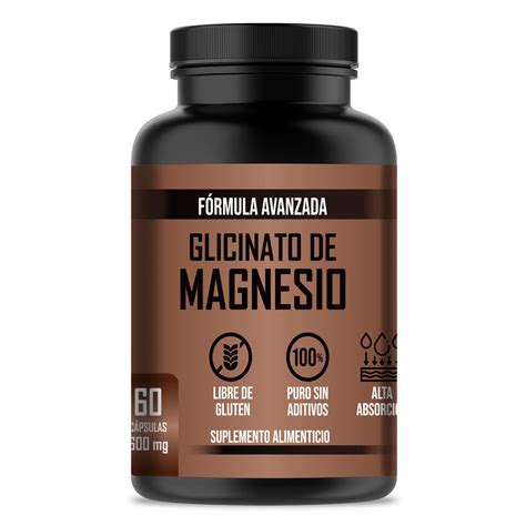 Glicinato De Magnesio Caps 500 Mg – Lenico