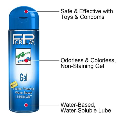 ForPlay Gel Water Based Personal Lubricant, 10.75 fl.oz - dearlady.us