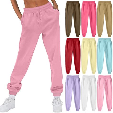 DDAPJ pyju Baggy Sweatpants for Women Fall Fashion Casual Cinch Bottom ...
