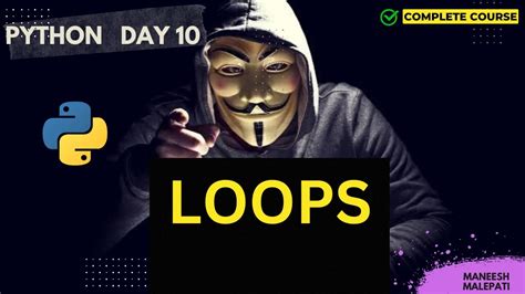 Image result for YouTube Loops Statements Concepts Python