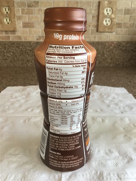 Fairlife Chocolate Reduced Fat Ultra-Filtered Milk — Chocolate Milk Reviews