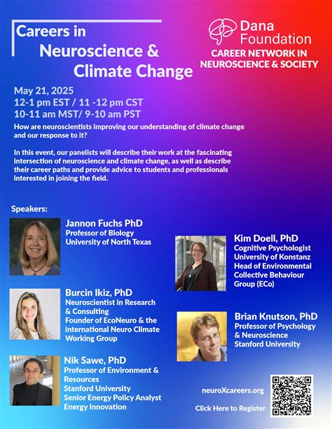 Careers in Neuroscience & Climate Change - Career Network in ...