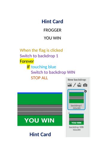 Image result for MIT Scratch Code Frogger Coding
