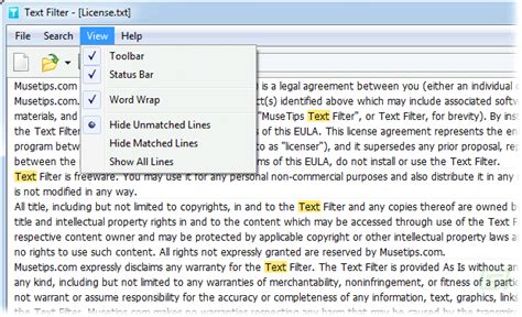 Basic Filter Text 的图像结果