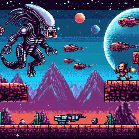 Image result for Alien Fight Full Predator vs