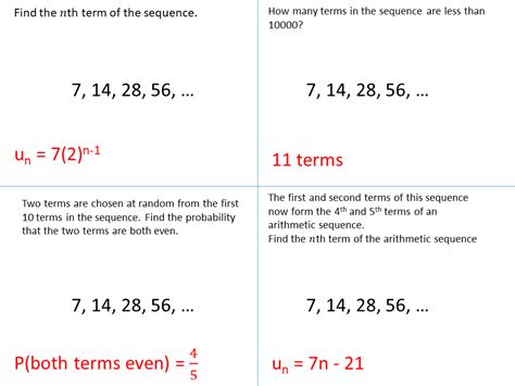 Image result for Geometric Sequence Examples Problems
