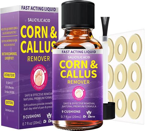 Amazon.com: Corn Removers For Feet, Fast Acting Liquid Corn Remover ...