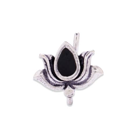 Evil Eyes Lotus Nose Pin – VOYLLA