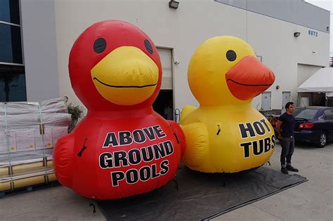 Image result for Deflating Inflatable Duck