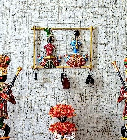 DESERT ART Iron Key Holder Musician Frame in Multicolour : Amazon.in ...