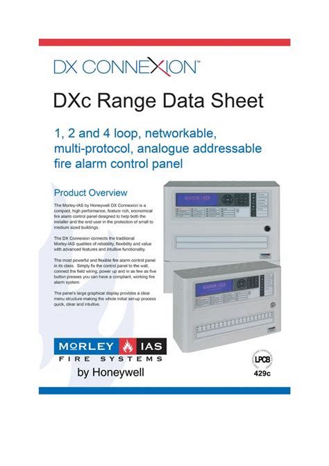 Honeywell Morley - Morley Dxc4 4 Loop Panel Trader - Wholesaler ...