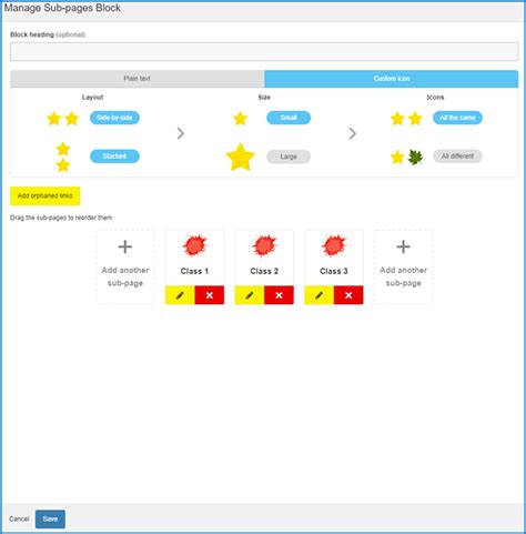 Image result for WordPress Sub Page