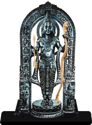 Indianara Ram Lalla Ayodhya Mandir 2d cutout Decorative Showpiece - 24 ...