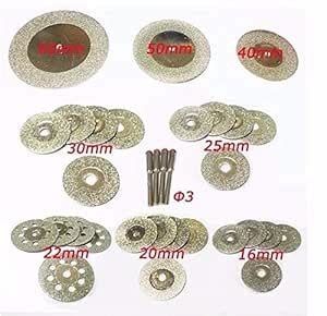 Gunpla 32 Pieces Diamond Cutting Discs Mini Wheel Circular Saw Blade 16 ...
