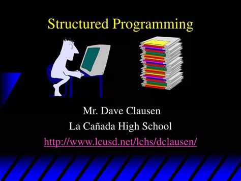 Structured Programming Does Not Use 的图像结果