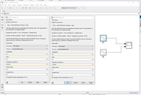 Image result for Simulink How to Use Sine Function