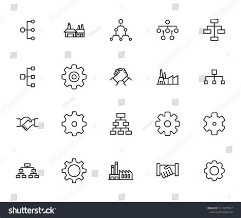 Industry Line Vector 的图像结果