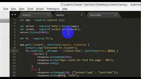 Image result for Socket.io in Repl.it Example