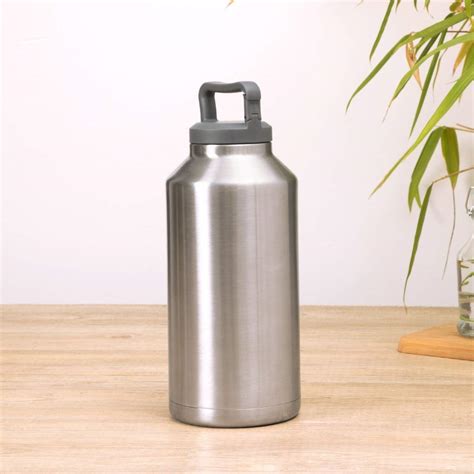 Home Centre Atlantis Steel Gowler with Handle - Silver, Standard ...