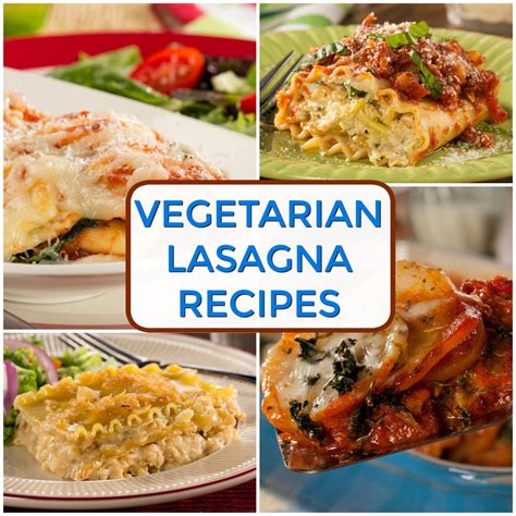 Our Favorite Vegetarian Lasagna Recipes   MrFood.com